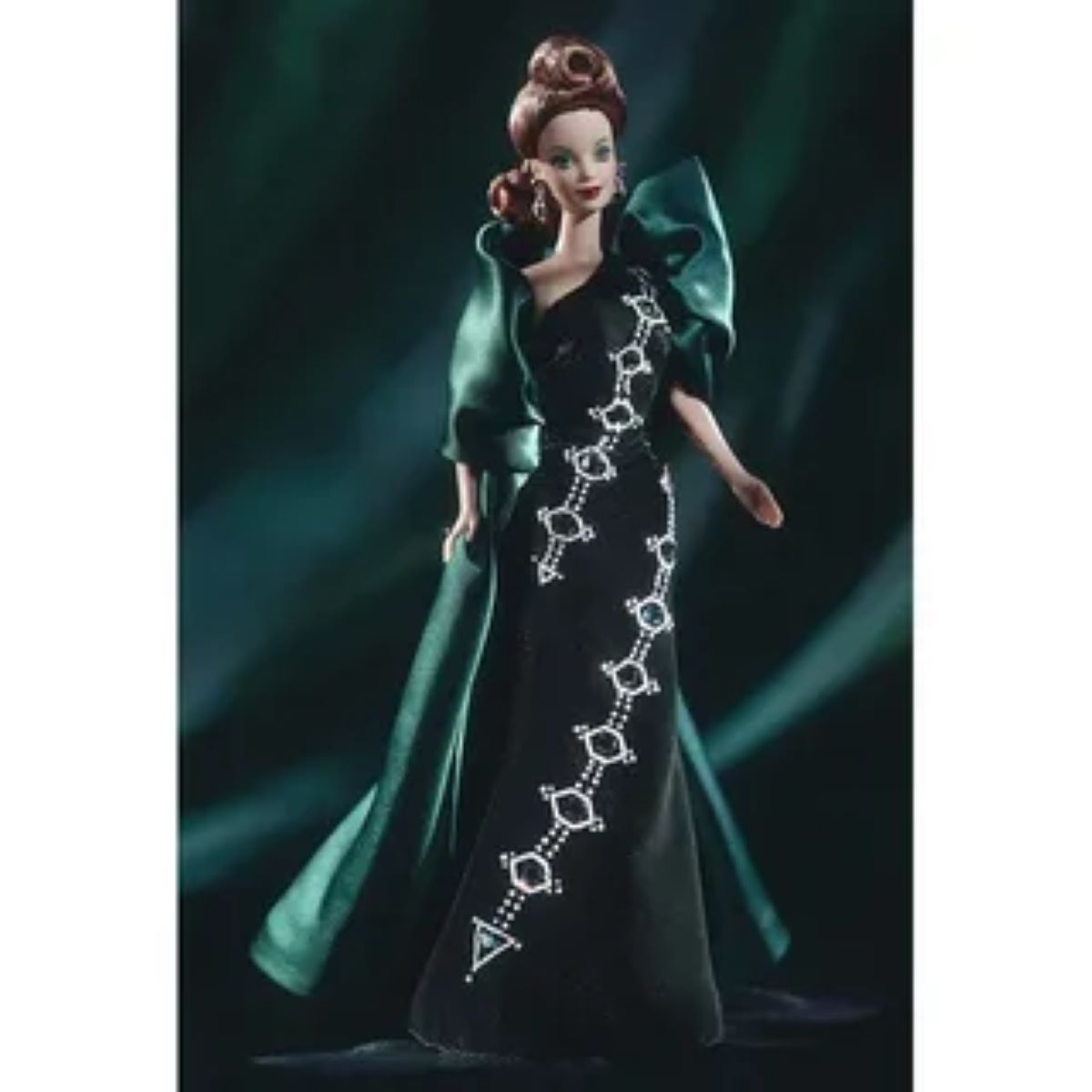 Кукла Барби коллекционная Bob Mackie Emerald Embers 1996 14480₽