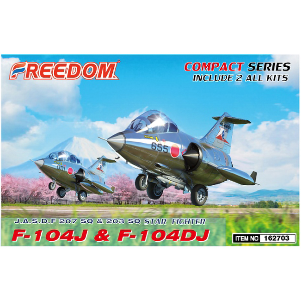 

Сборная модель Freedom F104J & F104 DJ FD162703