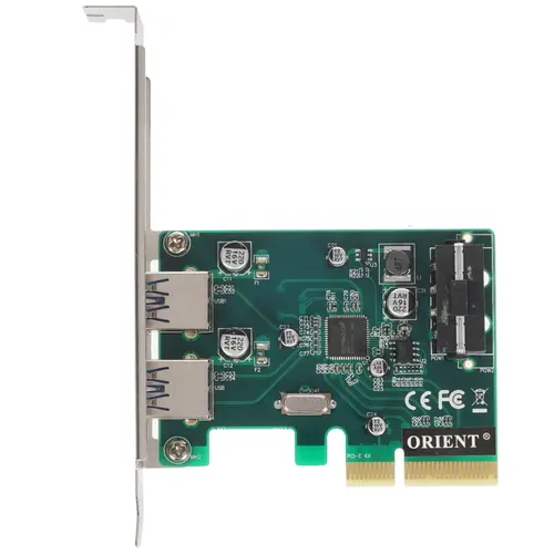 

PCI контроллер USB Orient AM-31U2PE-2A, AM-31U2PE-2A