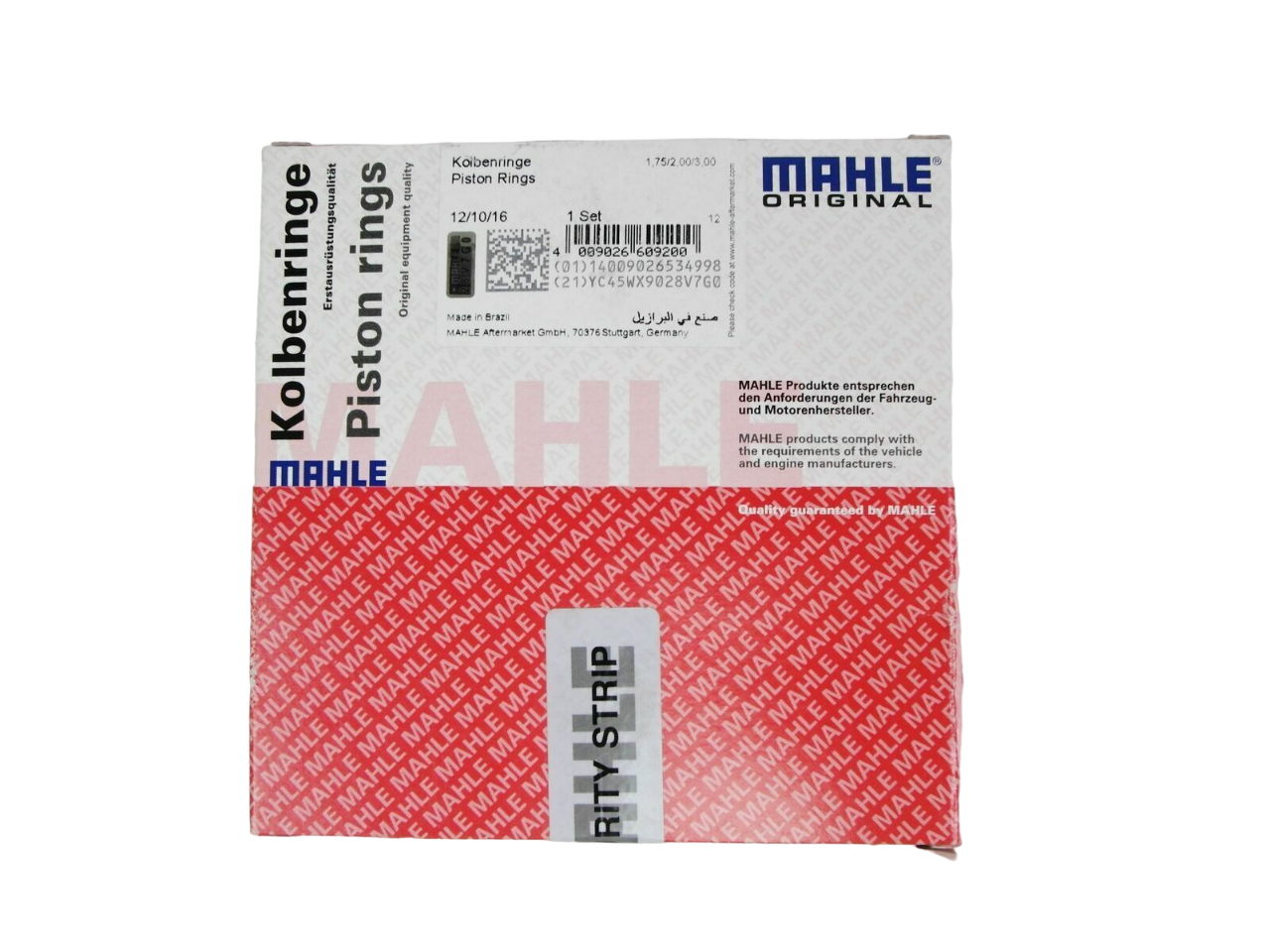 

Кольца поршневые Ford Mondeo I/Mondeo II/Mondeo II Turnier 83>00 MAHLE 01302N1