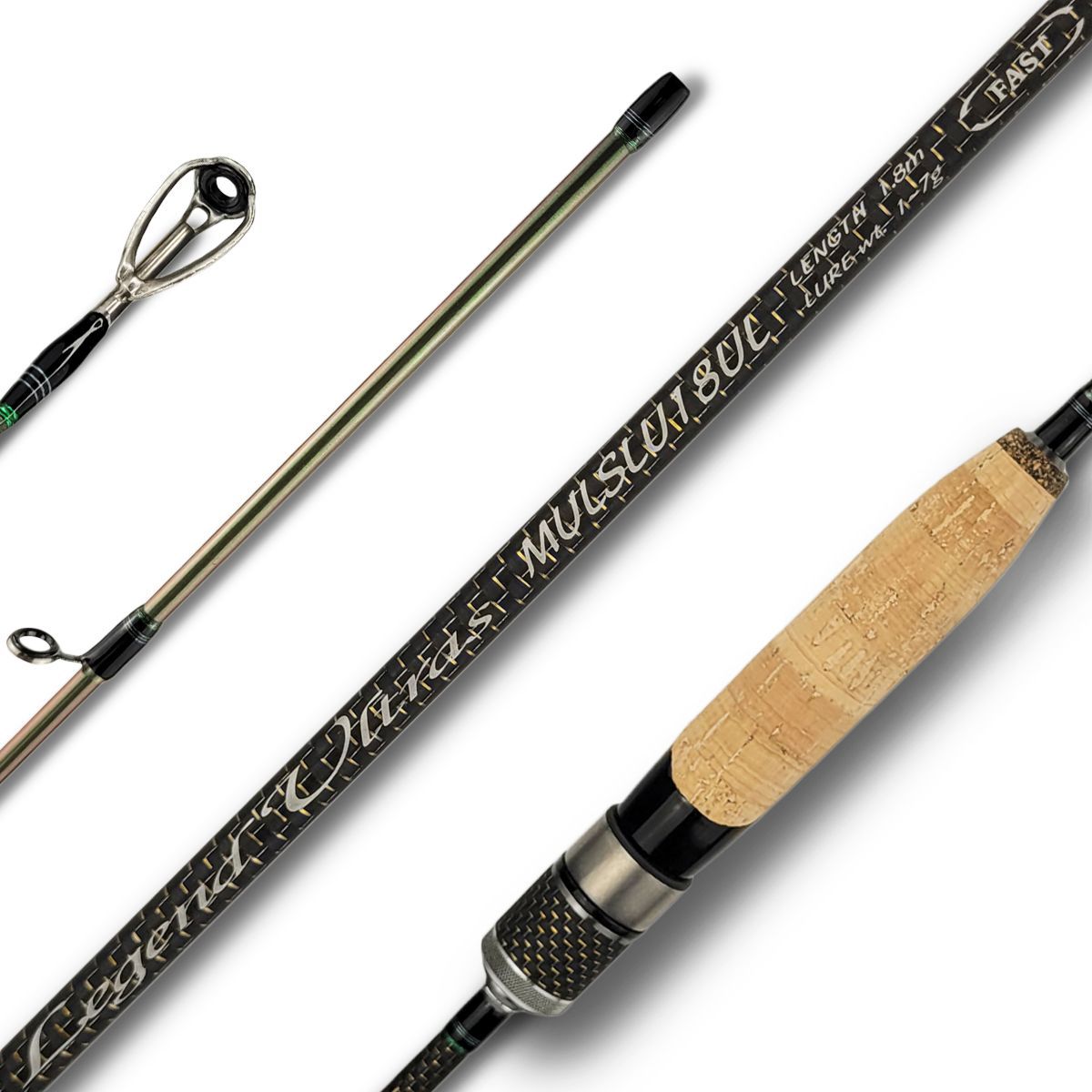 

Спиннинг Maximus LEGEND ULTRAS 200L 2.00м 2-9гр, Legend Ultras