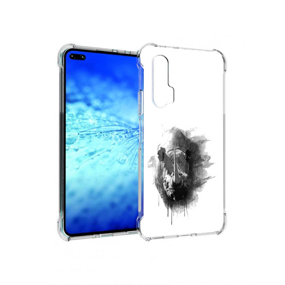 

Чехол MyPads Tocco для Huawei View 30 Pro носорог (PT145237.17.523), Прозрачный, Tocco