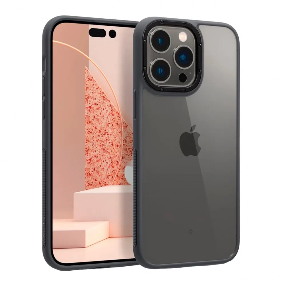

Чехол Caseology Skyfall для iPhone 14 Pro Matte Black, (ACS04999)