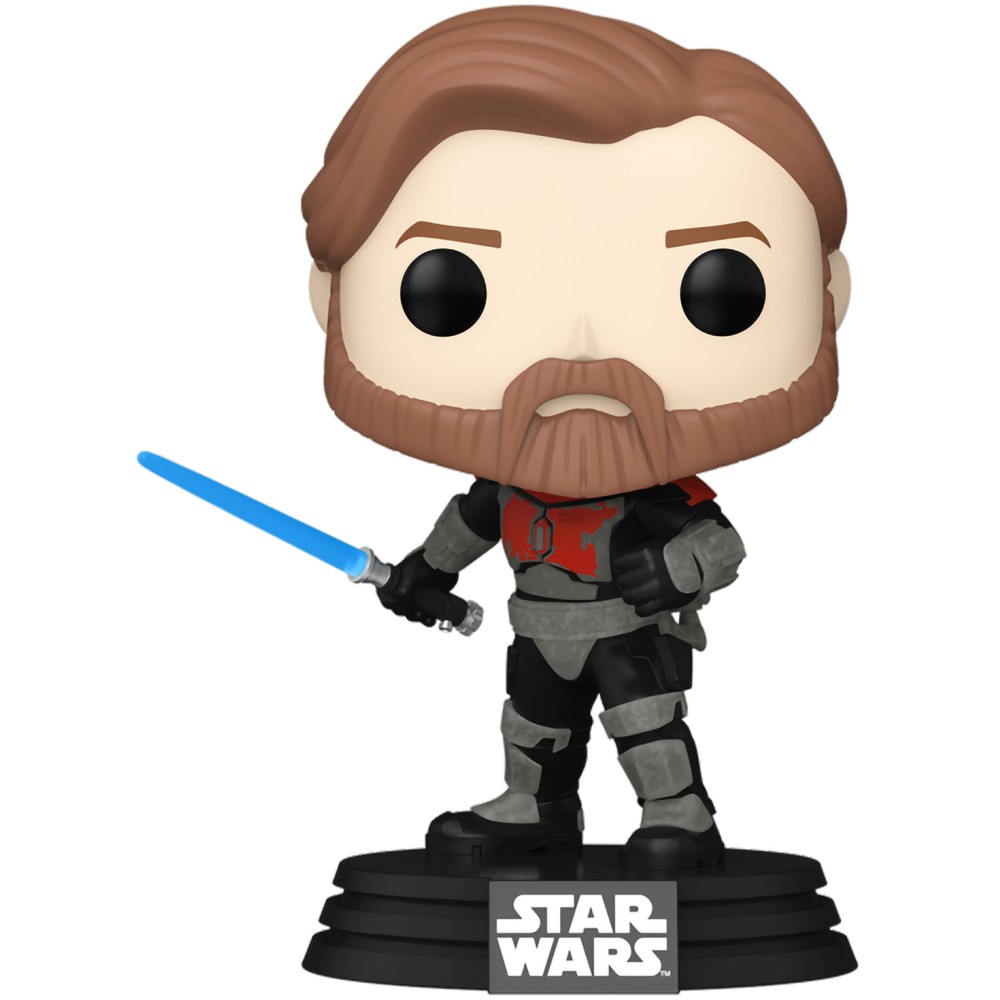 

Фигурка Funko POP! Bobble Star Wars Clone Wars Obi-Wan Kenobi Mandalorian Armor Exc