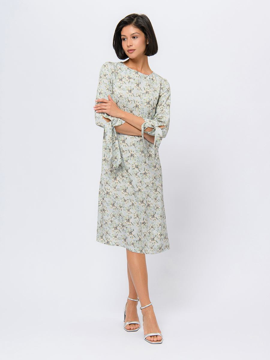 

Платье женское 1001dress 102558 серое 54, Серый, 102558