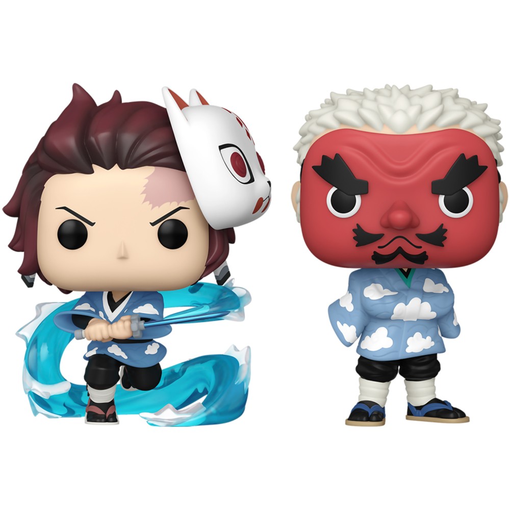 

Фигурка Funko POP! Animation Demon Slayer Tanjiro Kamado & Sakonji Urokodaki SDCC23 Exc