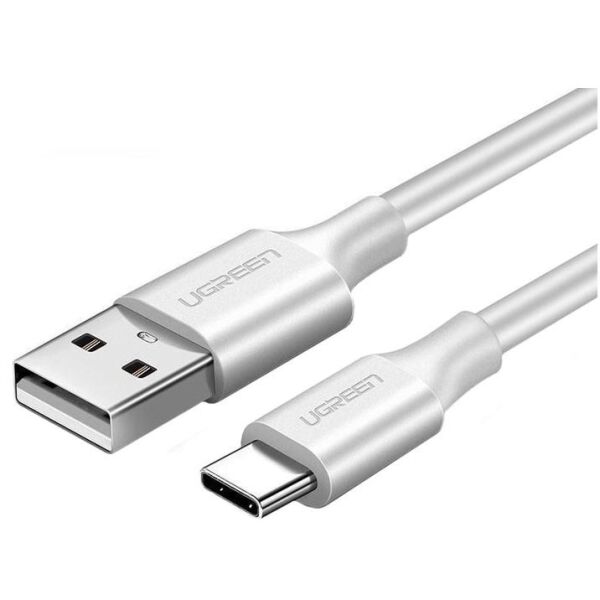 Кабель USB - Type-C uGreen 0.5 м белый