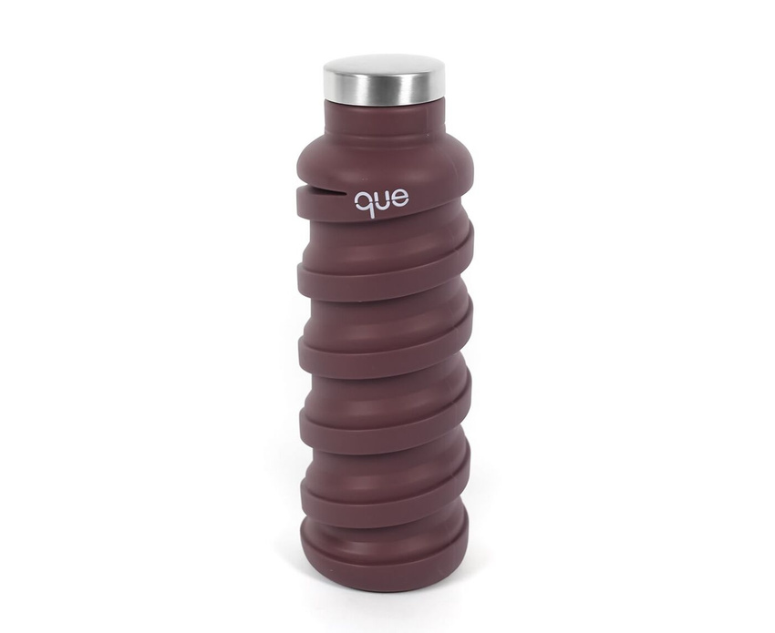 Бутылка для воды складная Que The Collapsible Bottle 592 мл Frozen Plum