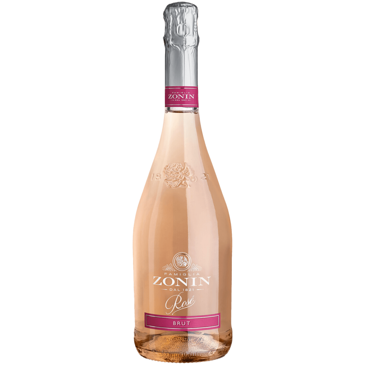 

Вино игристое Zonin P. Rose Brut 1821 розовое брют 0,75 л