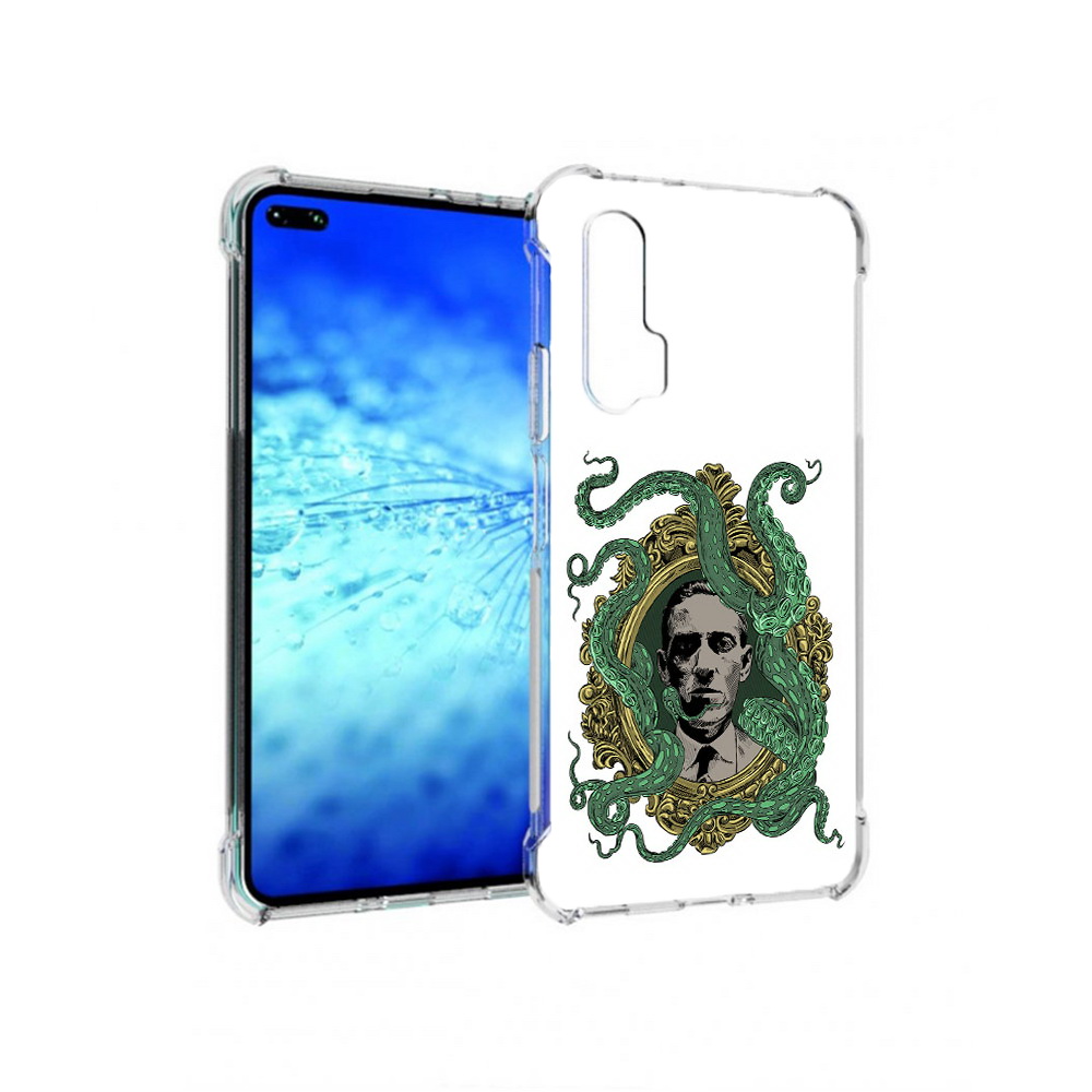 

Чехол MyPads Tocco для Huawei View 30 Pro портрет с кракеном (PT145237.17.552), Прозрачный, Tocco