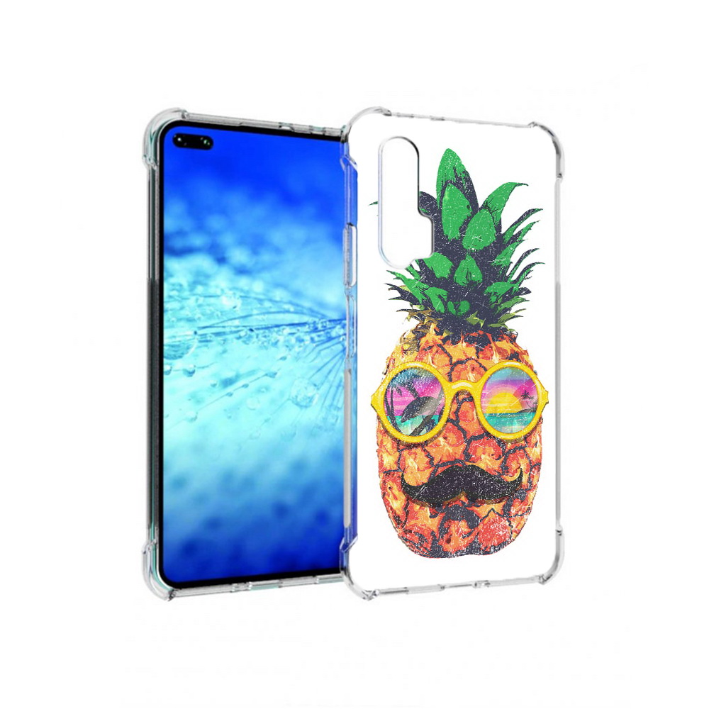 Чехол MyPads Tocco для Huawei View 30 Pro прикольный ананас с лицом (PT145237.17.556)