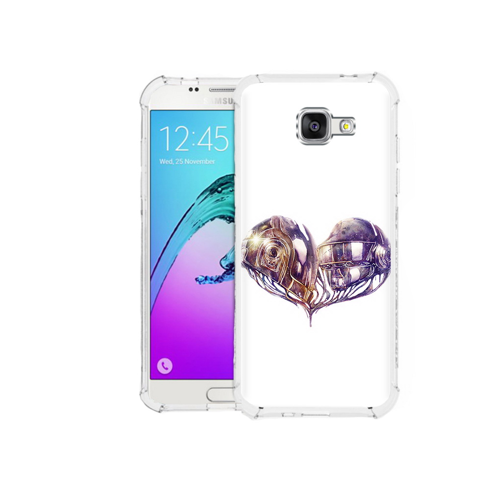 

Чехол MyPads Tocco для Samsung Galaxy A5 (2016) сердце абстракция (PT25252.581.596), Прозрачный, Tocco