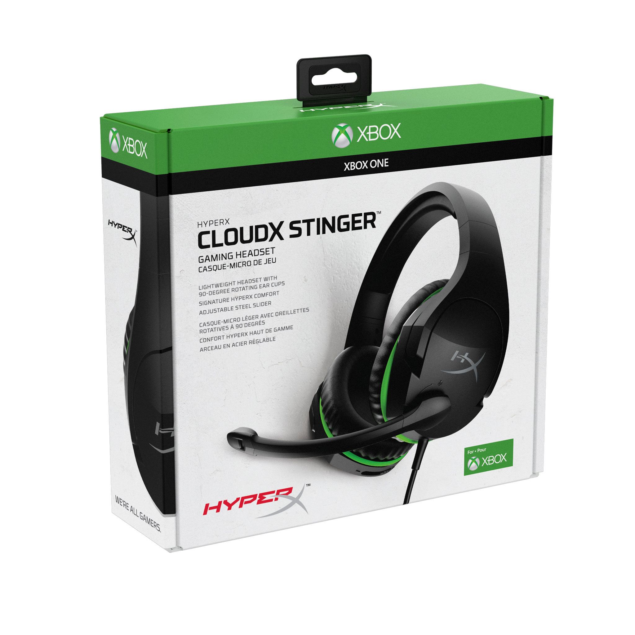 фото Игровая гарнитура hyperx cloud – stinger x для xbox one (черная)