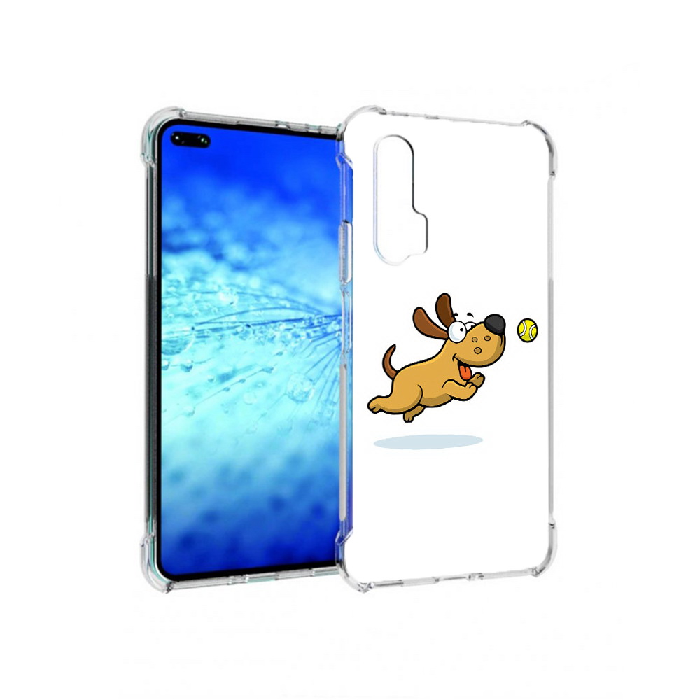 

Чехол MyPads Tocco для Huawei View 30 Pro пёсик (PT145237.17.563), Прозрачный, Tocco