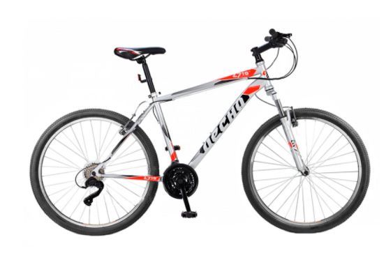 Велосипед STELS Десна-2710 V 275 F010LU095733LU090573 19 Серебристыйкрасный 2405900₽