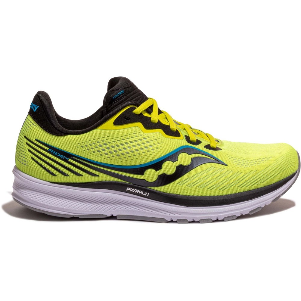 фото Кроссовки мужские saucony ride s20650 желтые 10 us