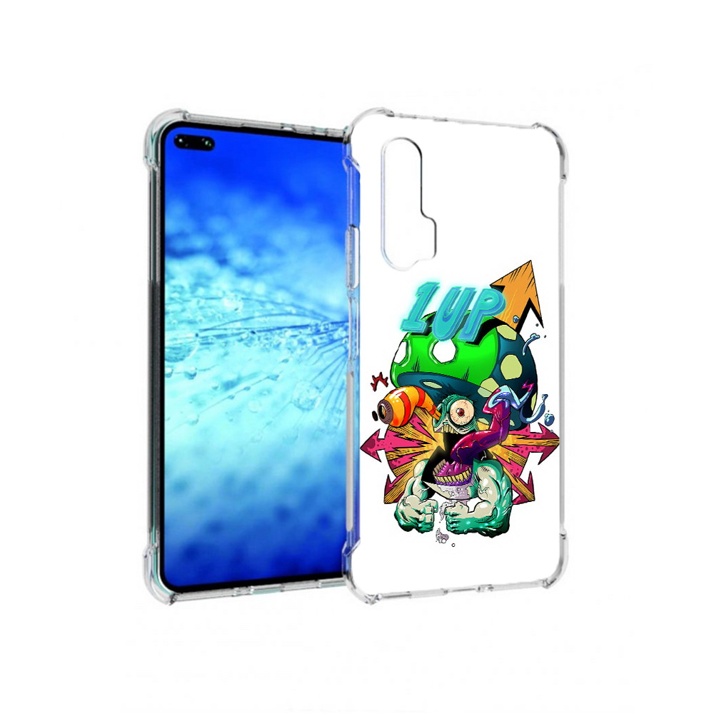 

Чехол MyPads Tocco для Huawei View 30 Pro сильный гриб абстракция (PT145237.17.599), Прозрачный, Tocco