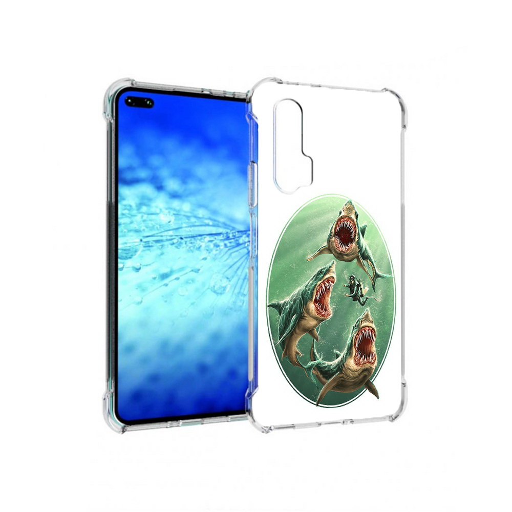 

Чехол MyPads Tocco для Huawei View 30 Pro синяя бездна (PT145237.17.600), Прозрачный, Tocco