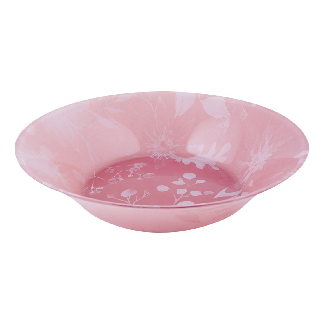 

Тарелка для супов Pasabahce Floral pink 22 см