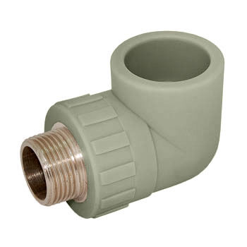 

Полипропиленовый уголок ST L40M6 40 мм х 1-1/4 дюйма M, Серый