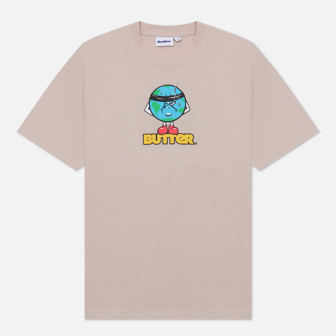 

Мужская футболка Butter Goods Blindfold бежевый, Размер XXL, Blindfold