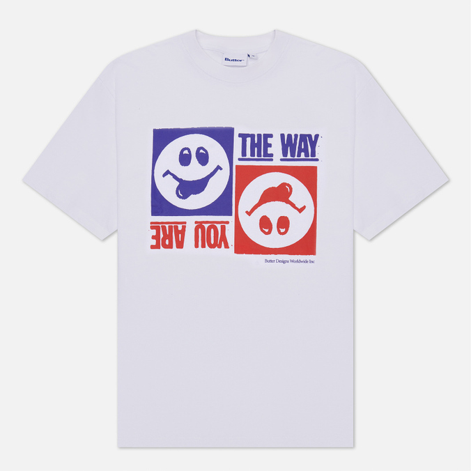 

Мужская футболка Butter Goods The Way You Are белый, Размер XL, The Way You Are
