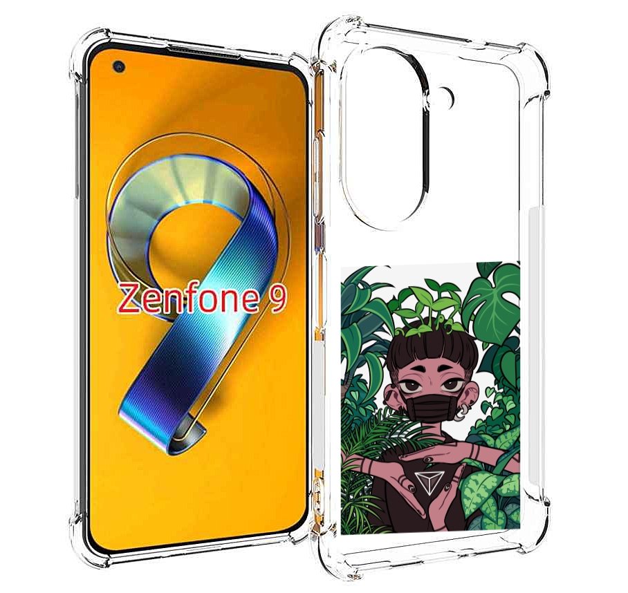

Чехол MyPads девушка в природе женский для Asus Zenfone 9 (AI2202), Прозрачный, Tocco