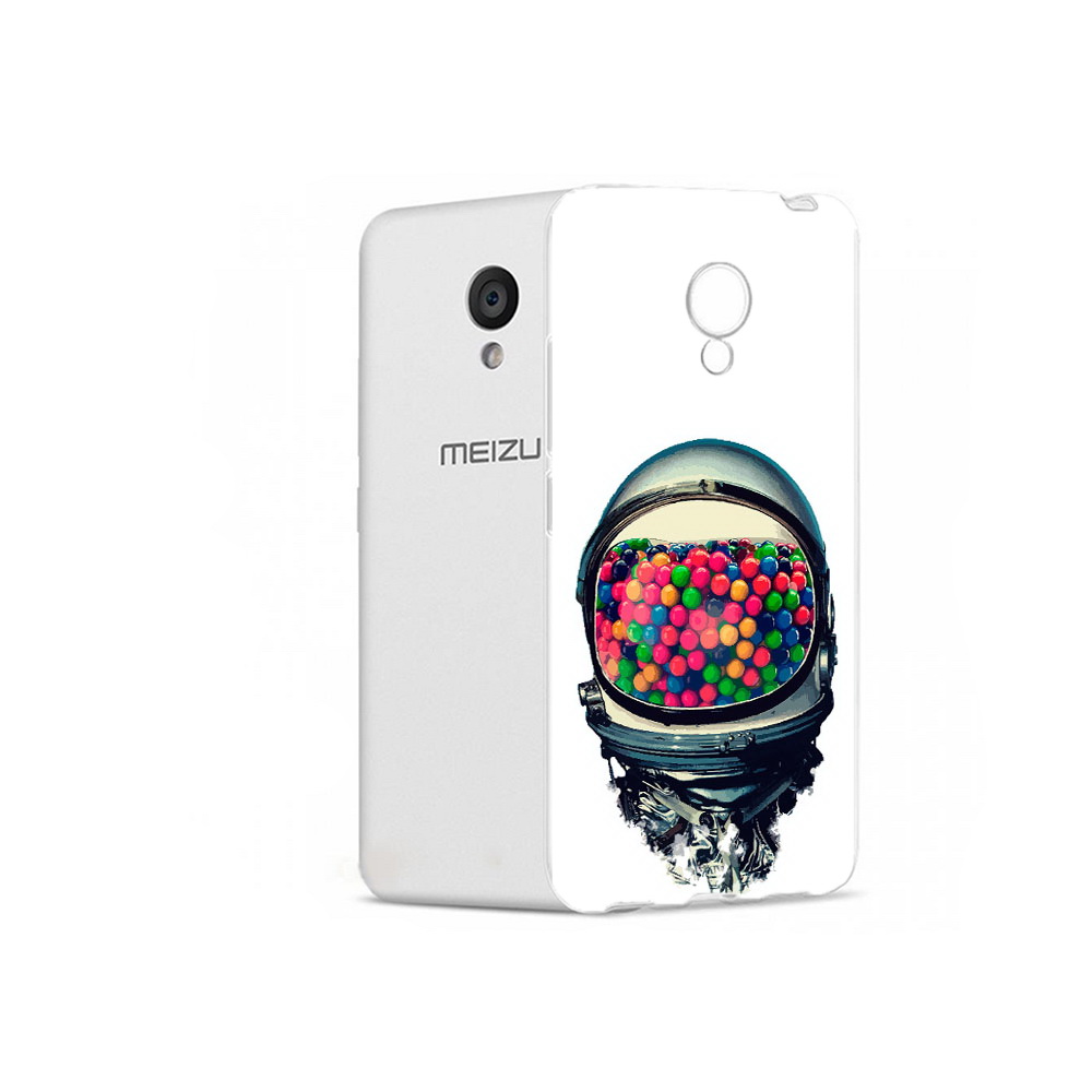 

Чехол MyPads Tocco для Meizu M5 шлем космонавта (PT62224.82.700), Прозрачный, Tocco