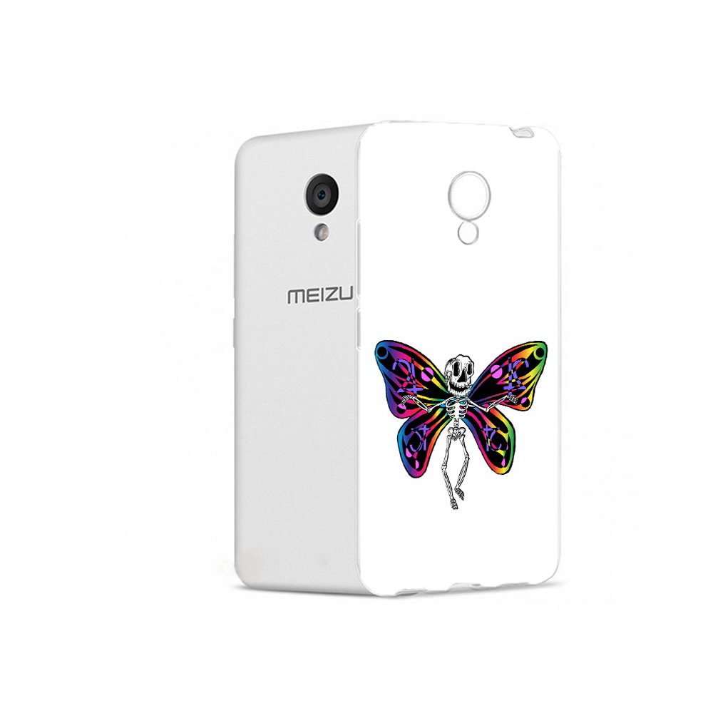 

Чехол MyPads Tocco для Meizu M5 эффект бабочки (PT62224.82.701), Прозрачный, Tocco