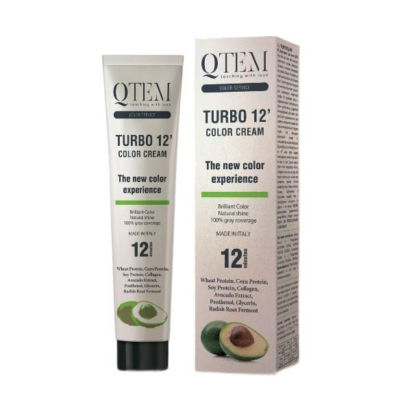 Краситель QTEM Softcolor Multivalent Color Cream 7.0 Натуральный блондин 100 мл