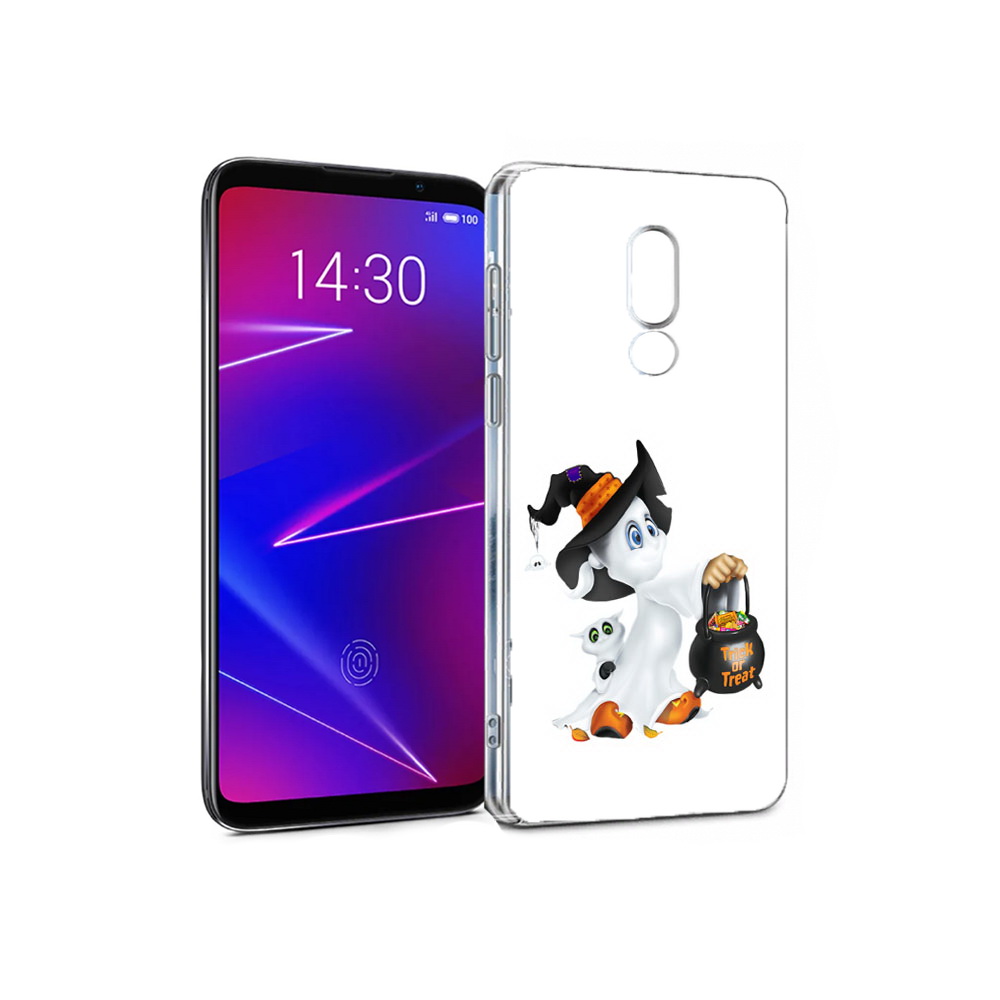 

Чехол MyPads Tocco для Meizu 16 Маленький призрак (PT121074.83.113), Прозрачный, Tocco