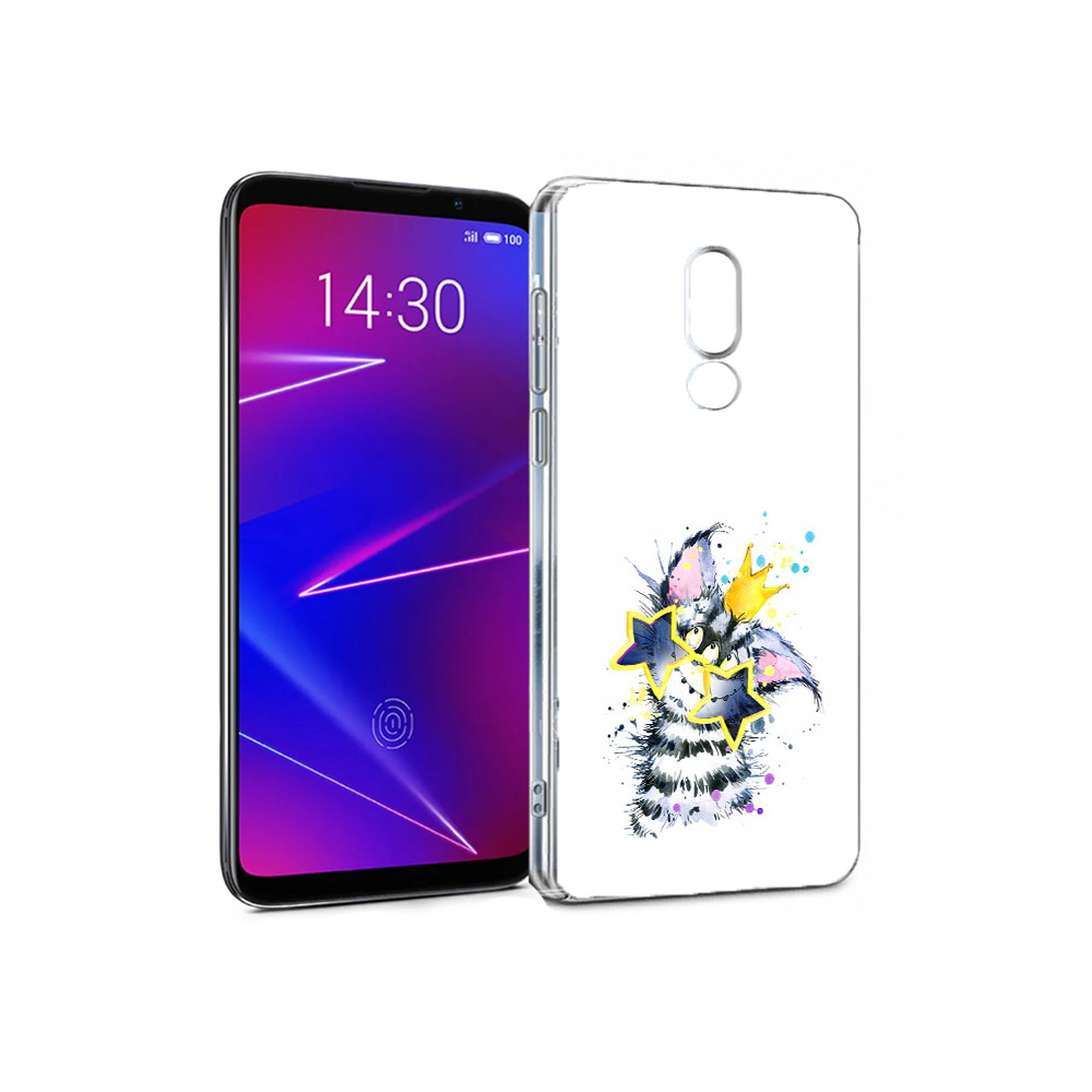 

Чехол MyPads Tocco для Meizu 16 Мартовский Нуся (PT121074.83.114), Прозрачный, Tocco
