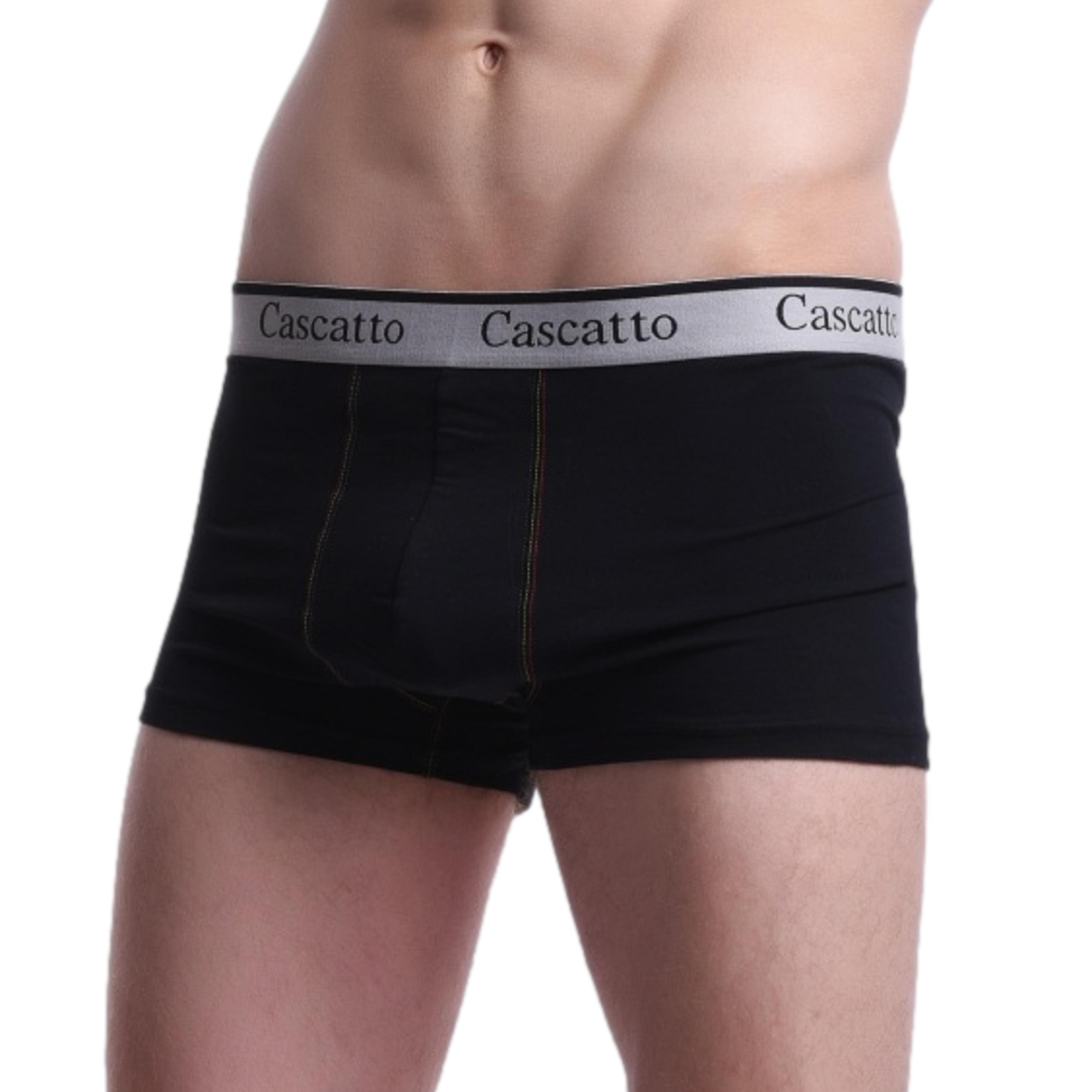 Трусы Cascatto боксер для мужчин, чёрный, размер L, BXM1803