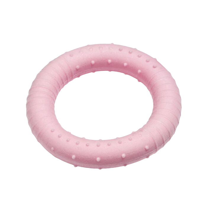 Игрушка для собак Пижон Premium Обруч плавающая 8 см розовая