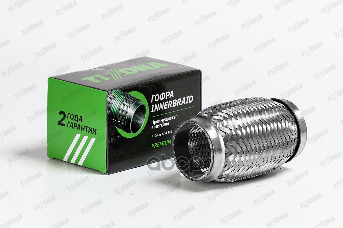 

TIXONA 50120 Труба гофрированная сталь 304 трехслойная 50/120 50120 1шт