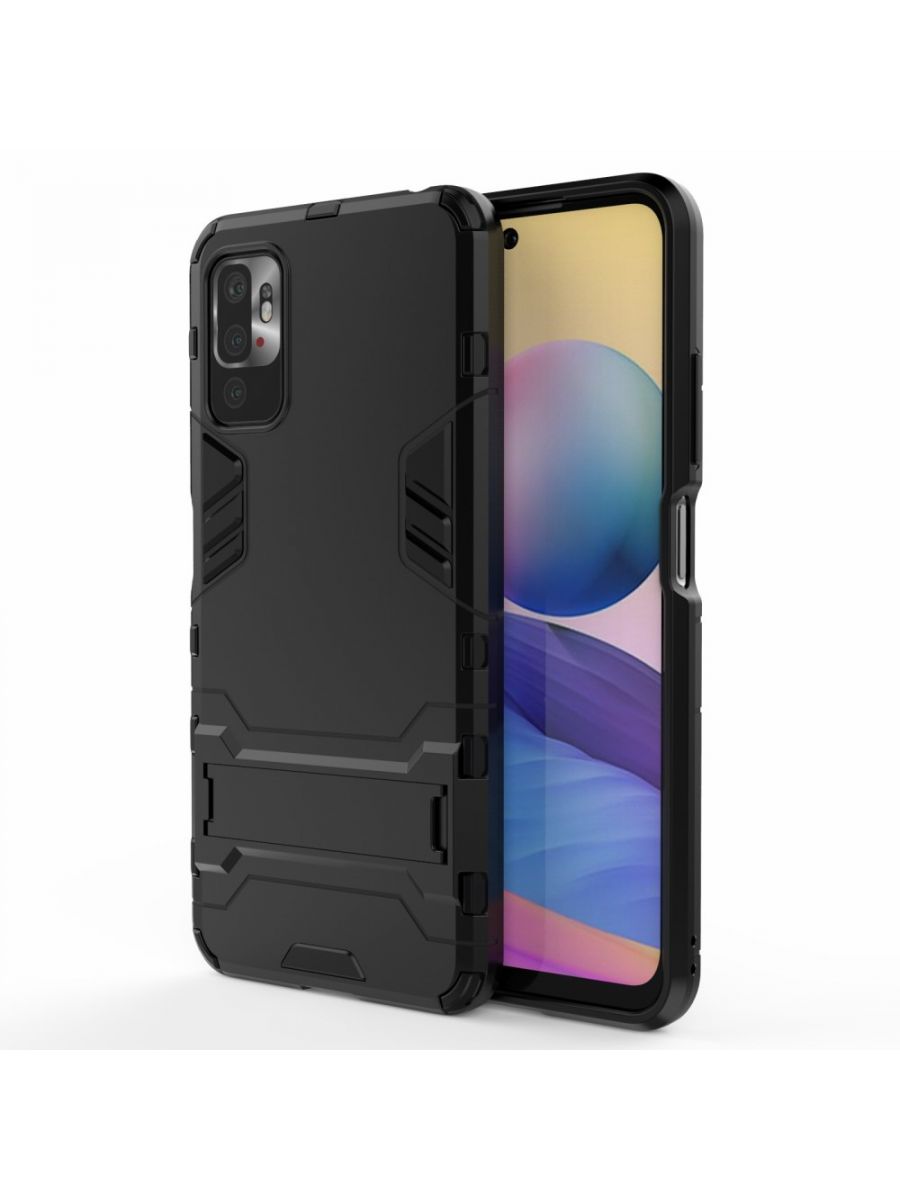 

Чехол Iron для смартфона Xiaomi Redmi Note 10T, Poco M3 Pro Черный