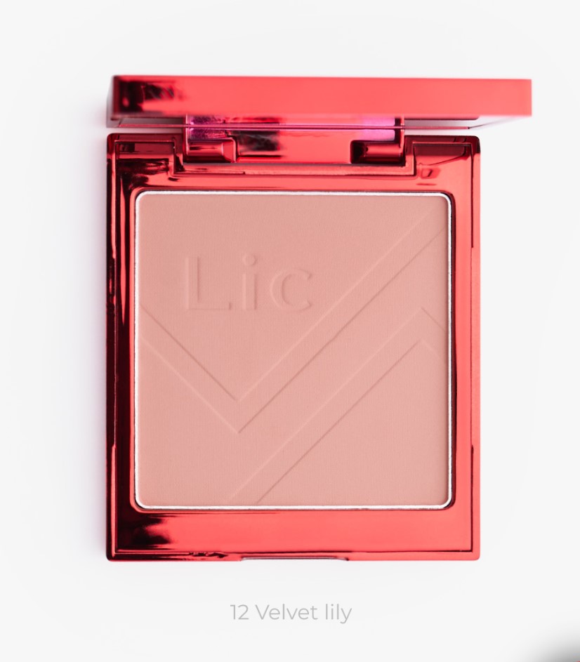 Матовые румяна для лица Lic Matte blush Тон 12 Velvet Lily 13 г румяна для лица pupa extreme компактные матовые 003 4 г