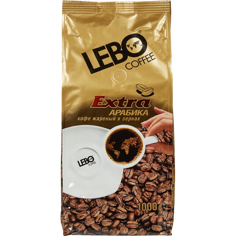 

Кофе в зернах LEBO Extra 1кг