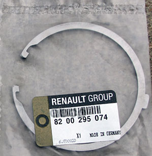 

Кольцо Стопорное Дифференциала RENAULT 82 00 295 074