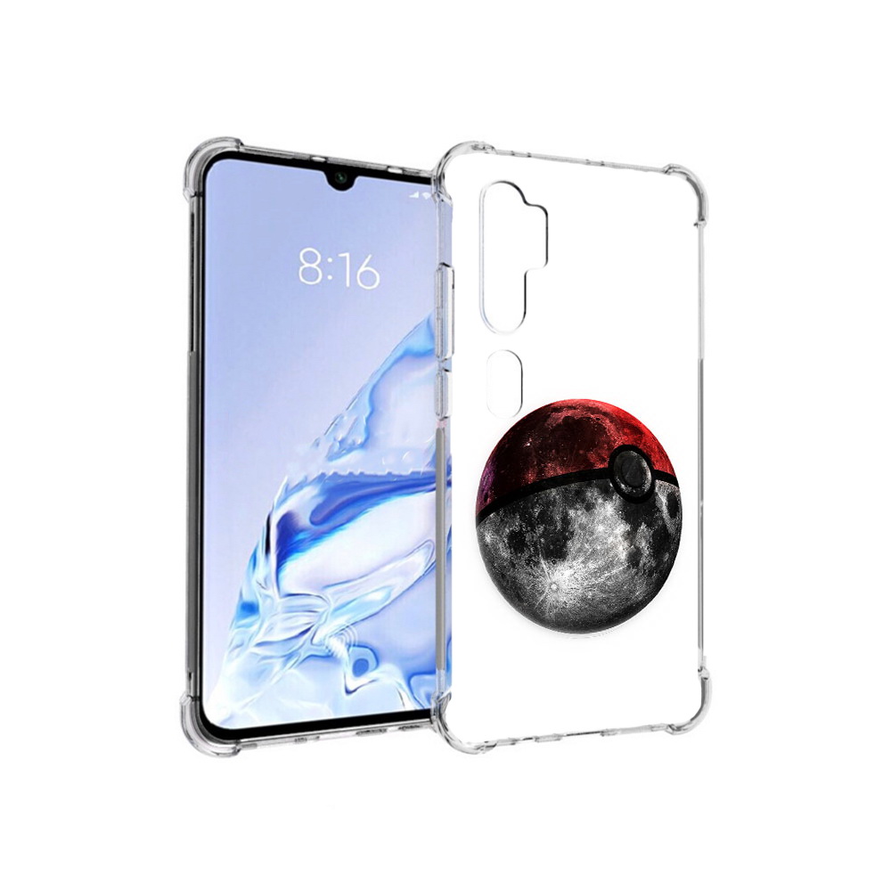 

Чехол MyPads Tocco для Xiaomi Mi Note 10 Pro планета покебол (PT140314.290.543), Прозрачный, Tocco
