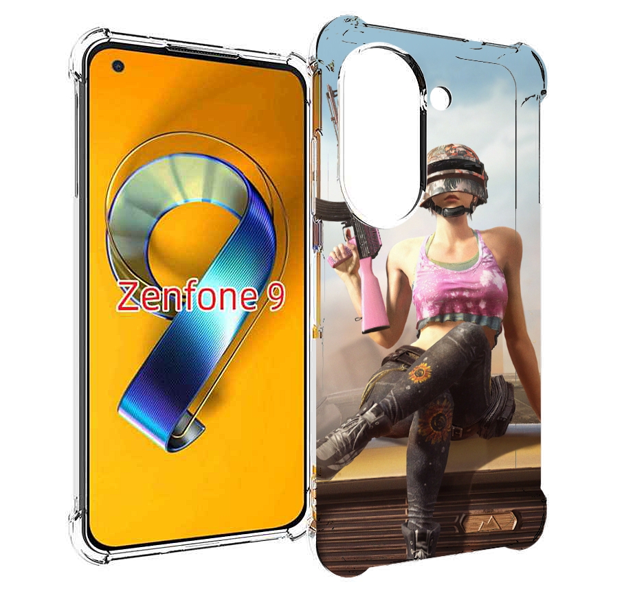 

Чехол MyPads девушка из PUBG для Asus Zenfone 9 (AI2202), Прозрачный, Tocco