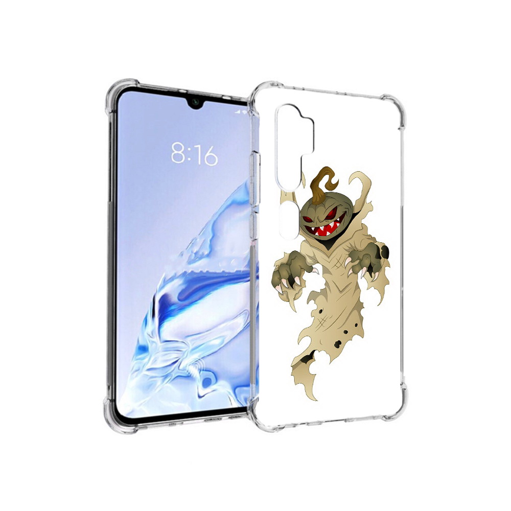 

Чехол MyPads Tocco для Xiaomi Mi Note 10 Pro призрак хэллоуина (PT140314.290.555), Прозрачный, Tocco