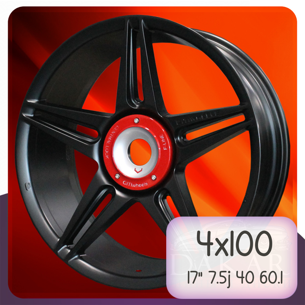 

Колесный диск DWS DWS-5253 17"-7.5j 4x100 ET40 DIA60.1 MBRC, DWS-5253