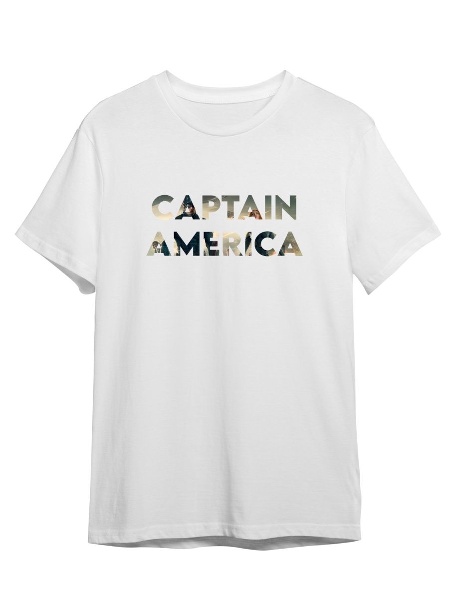 

Футболка унисекс СувенирShop Captain America/Капитан Америка 2 белая XS (42-44), Белый, "Captain America/Капитан Америка" 2