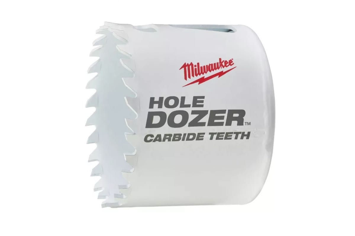 Биметаллическая коронка HOLEDOZER CARBIDE 60мм, MILWAUKEE 100052252033