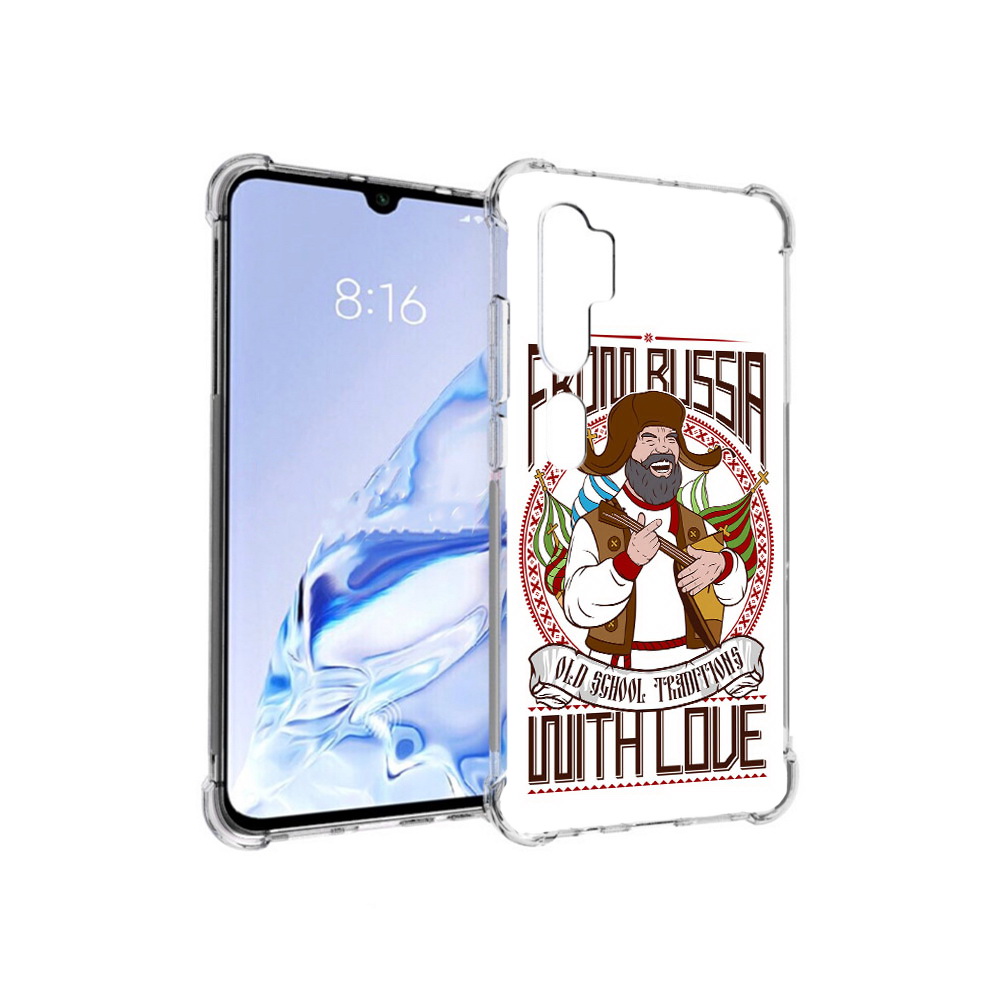 

Чехол MyPads Tocco для Xiaomi Mi Note 10 Pro русский мужчина (PT140314.290.590), Прозрачный, Tocco