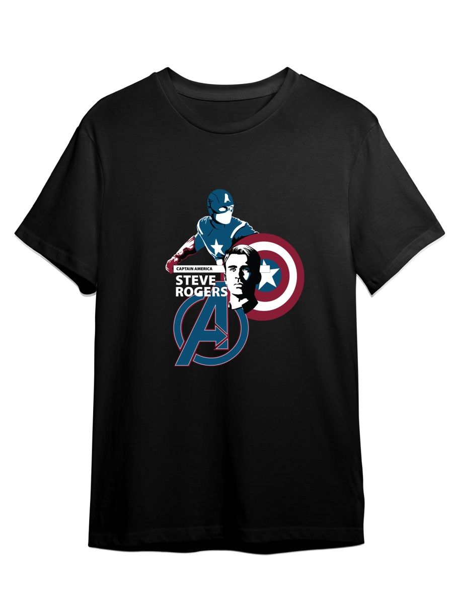 

Футболка унисекс СувенирShop Captain America/Капитан Америка 4 черная 4XL (60-62), Черный, "Captain America/Капитан Америка" 4