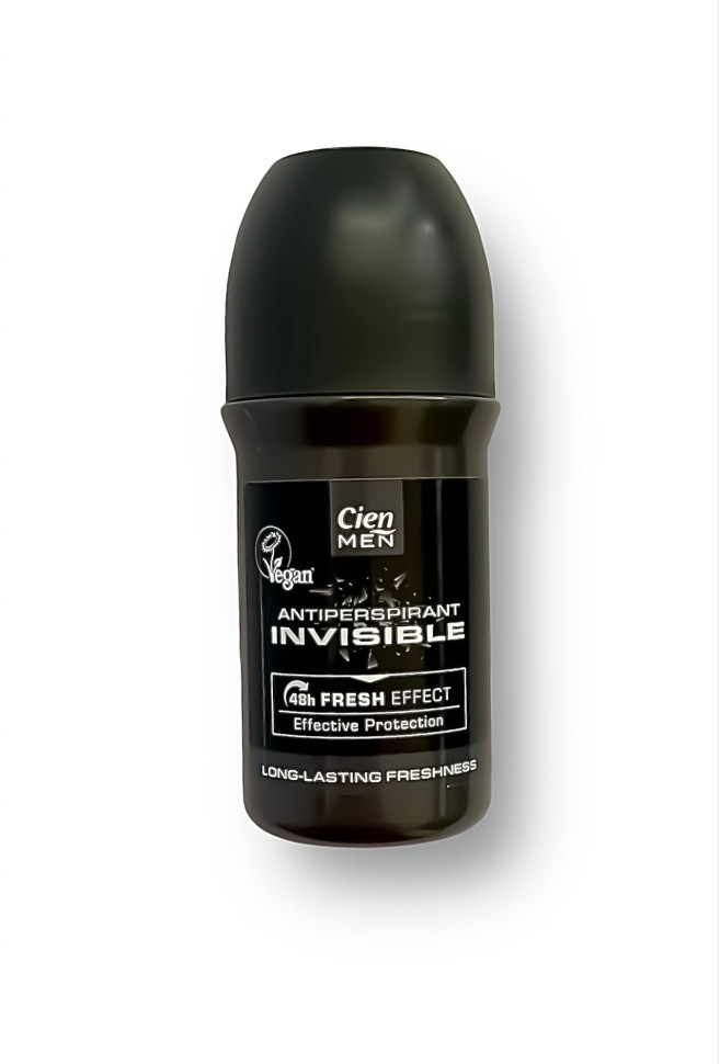 

Дезодорант-антиперспирант Cien Men Invisible шариковый 50 мл, Men-invisible