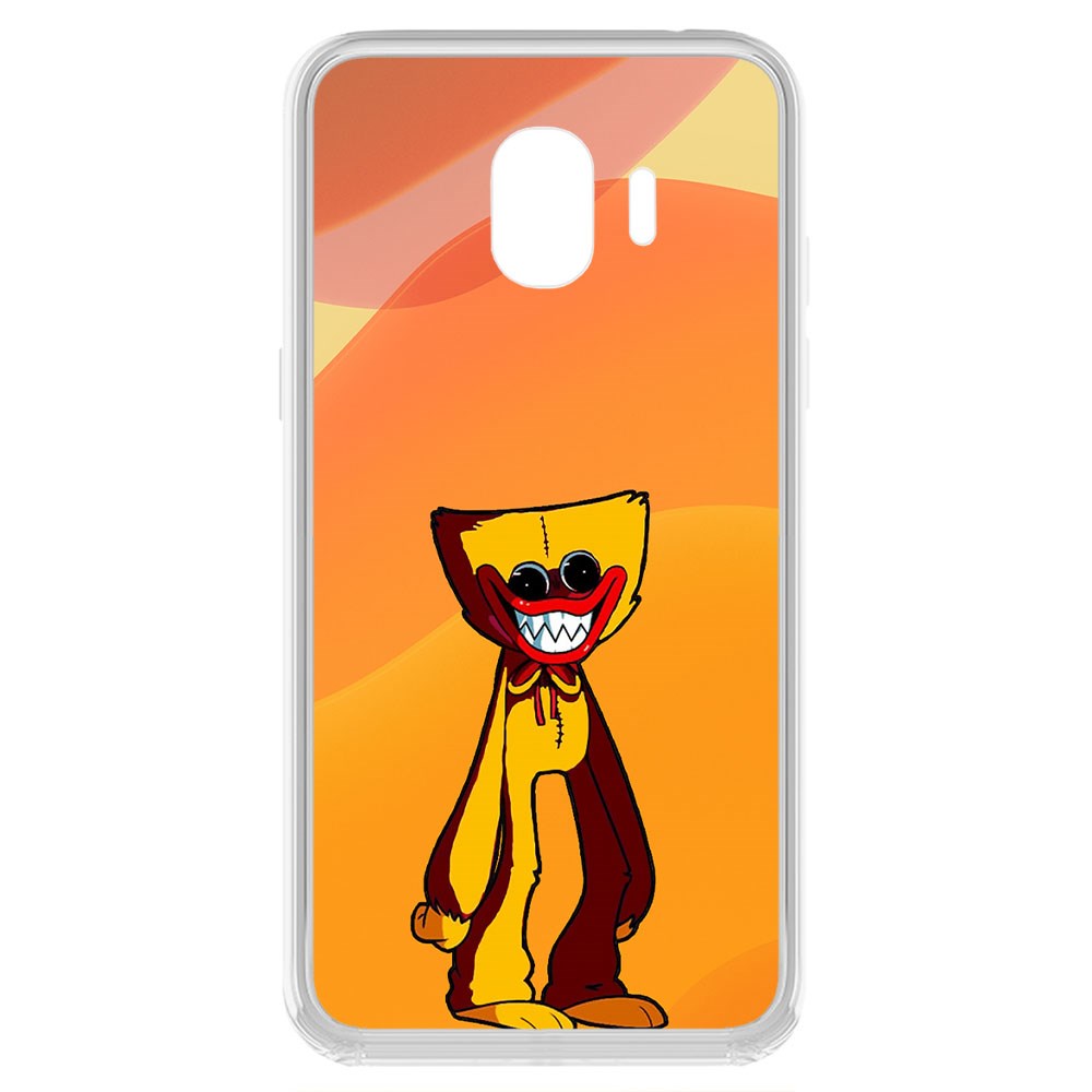 

Чехол-накладка Krutoff Clear Case Хаги Ваги Желтый для Samsung Galaxy J2 (2018)