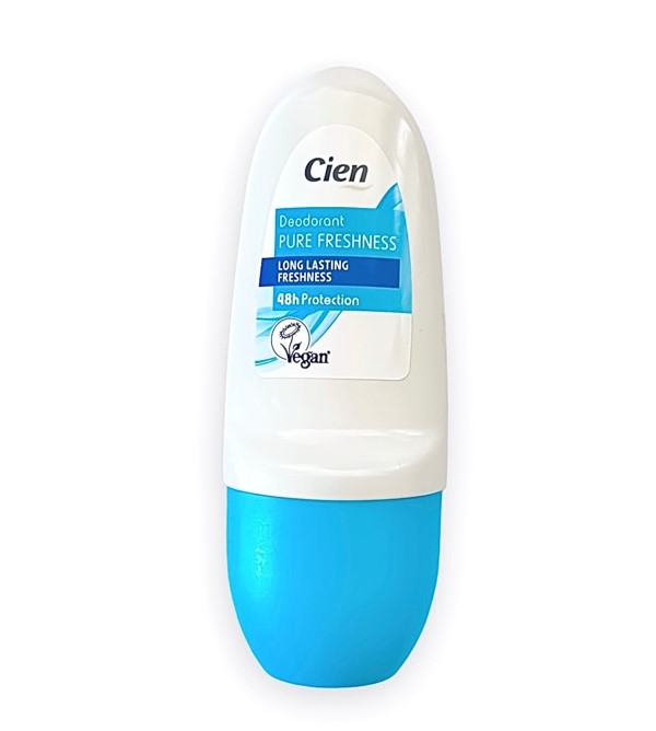 

Дезодорант Cien Pure Freshness шариковый 50 мл, Total-invisible